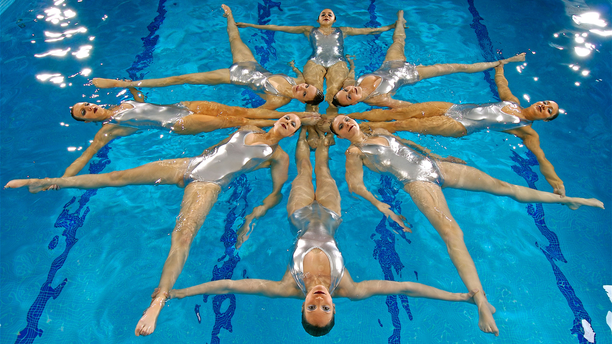 swimming synchronized online