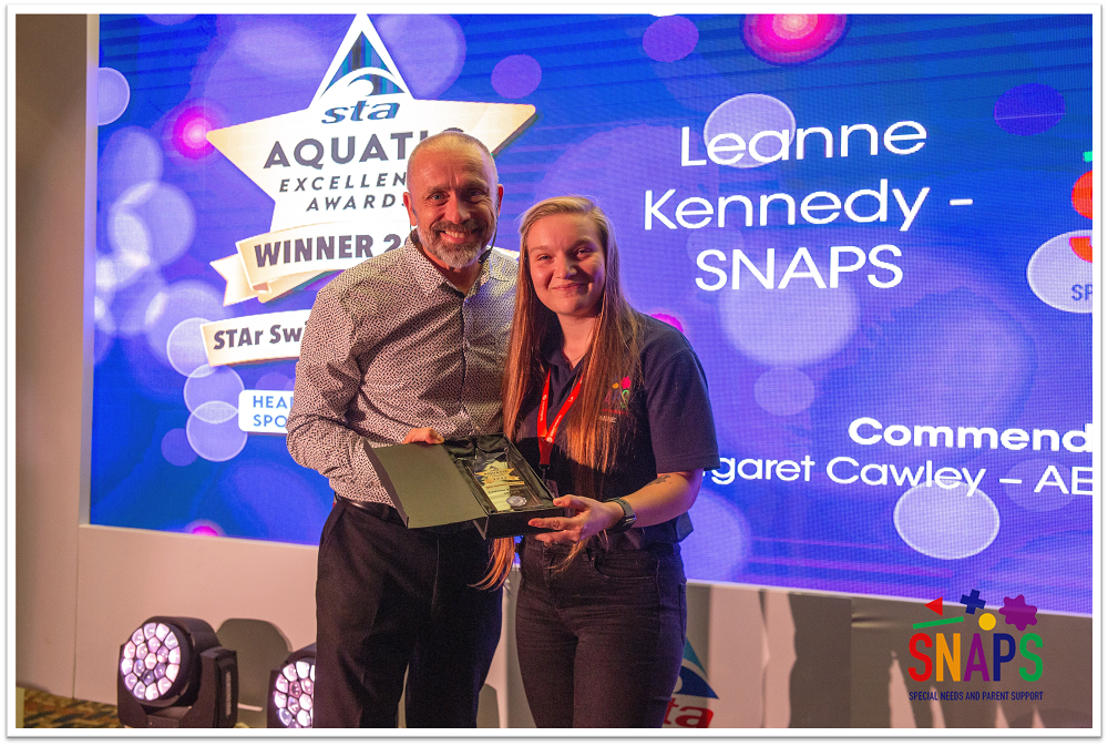 Leanne Kennedy STAr Swimming Teacher Award